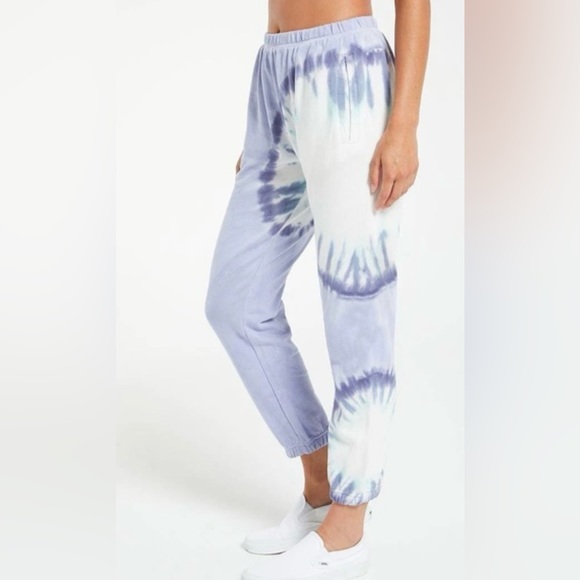 Z Supply X-Small Tie Dye Joggers. 💙💜 - Picture 1 of 5